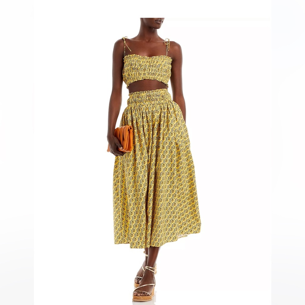 Rhode Pooja Midi Skirt Small